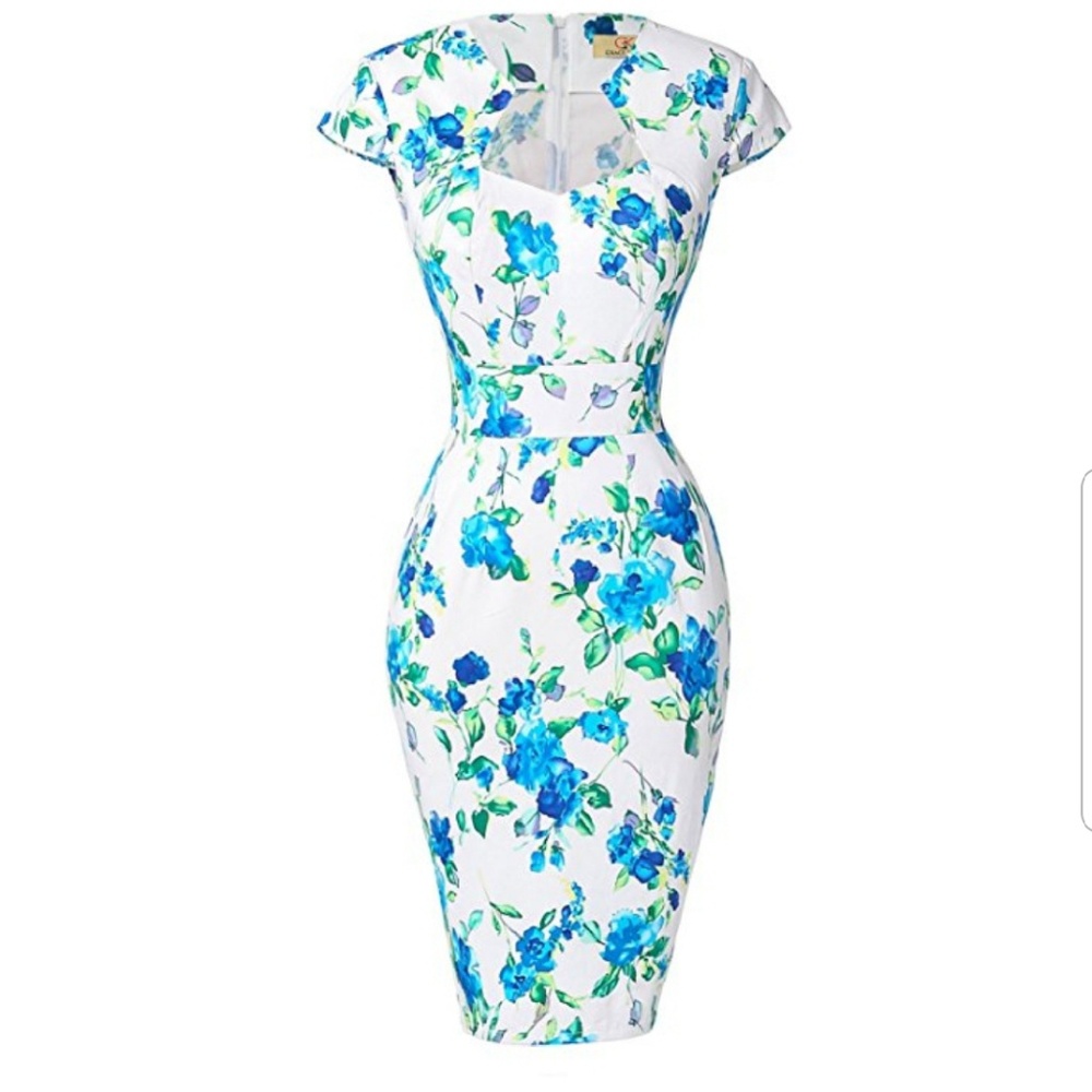 Women's 50s Vintage Pencil / Wiggle Dress